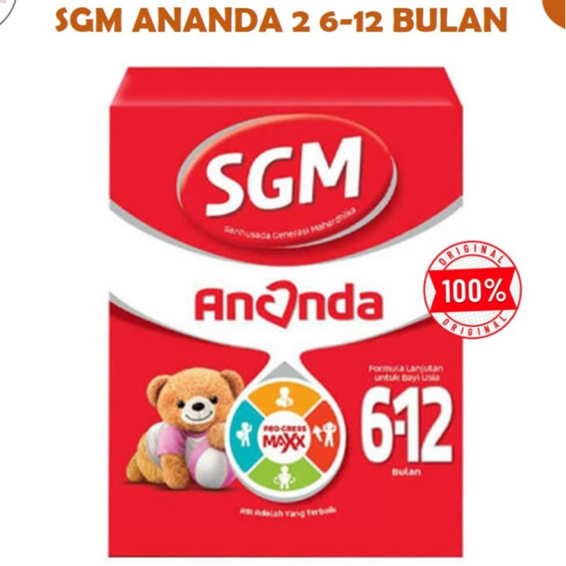 

SGM Ananda 6-12 Bulan 600Gr