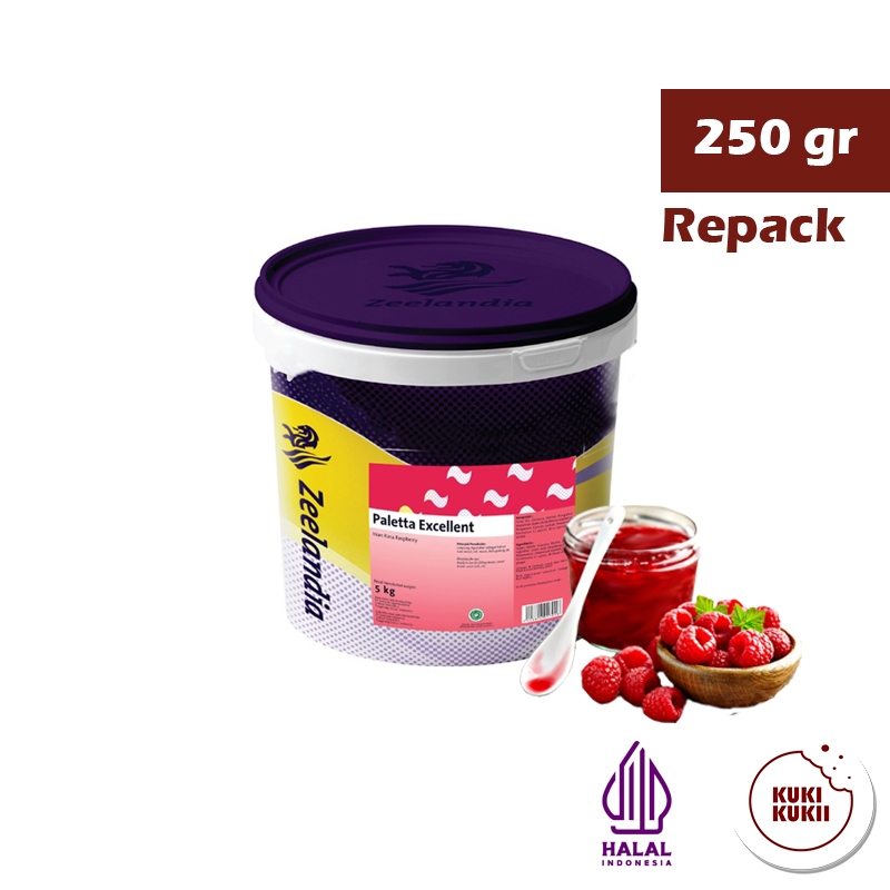 

Zeelandia Paletta Excellent Raspberry 250gr | Selai Paletta Excellent Raspberry 250 gr REPACK