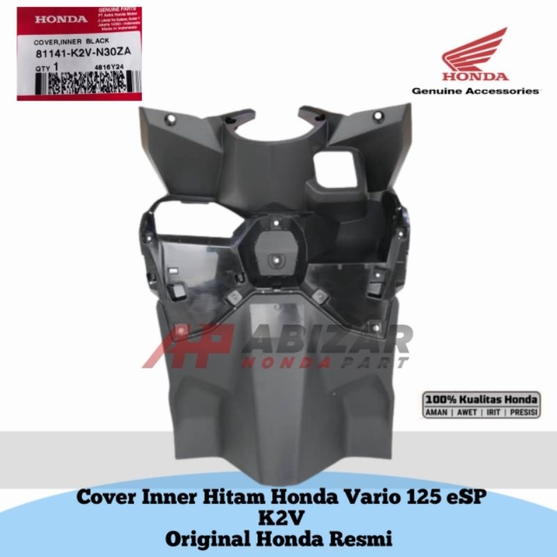 81141-K93-N30ZA Cover Inner Hitam Honda Vario 125 eSP K2V Original Honda Resmi