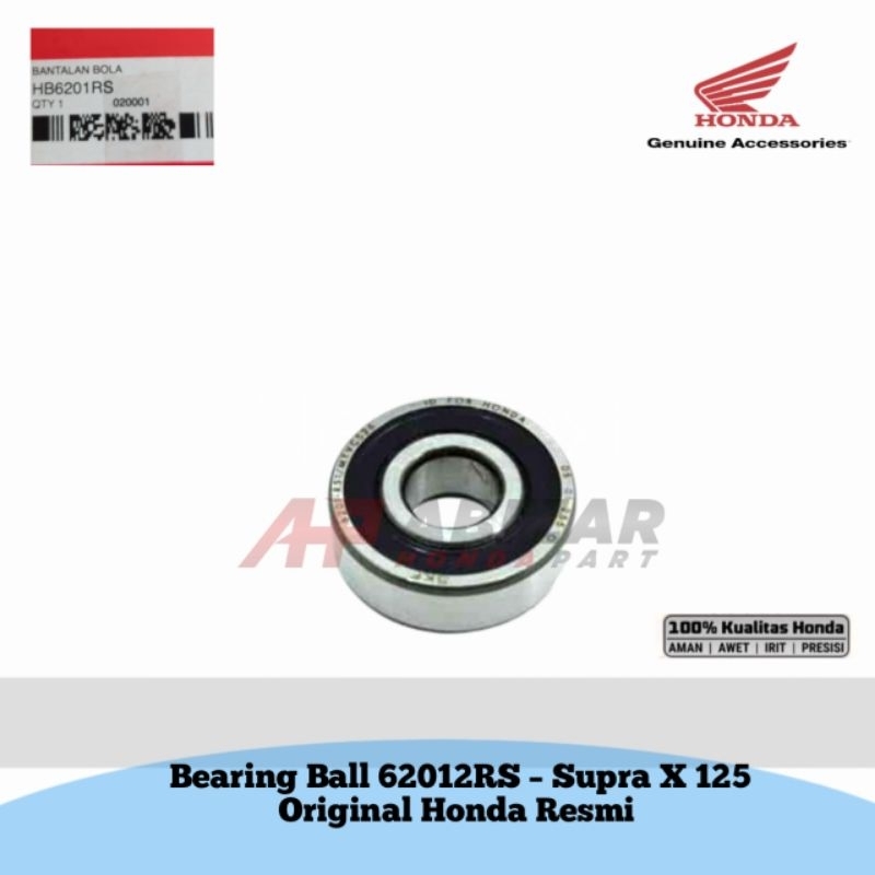 HB6201RS Bearing Laher Roda 6201 Supra 125 Beat All Metic Original Honda Resmi