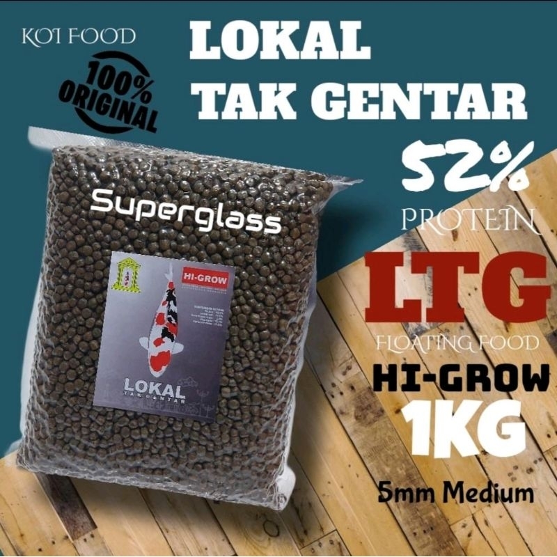 Pakan Makanan ikan koi LTG Growth