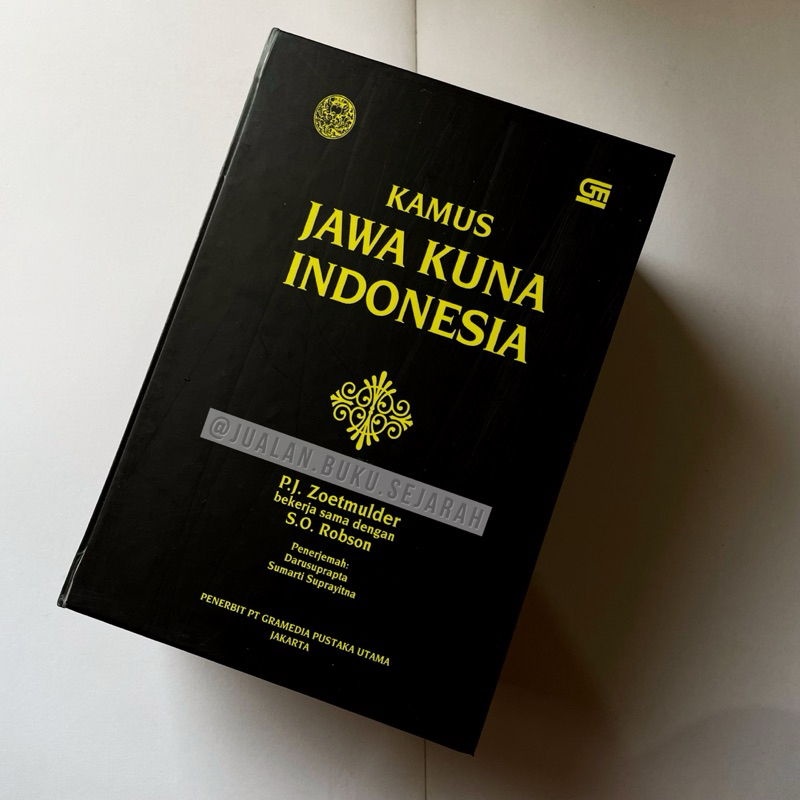 KAMUS JAWA KUNA INDONESIA (VERSI HARD COVER) - P.J. ZOETMULDER