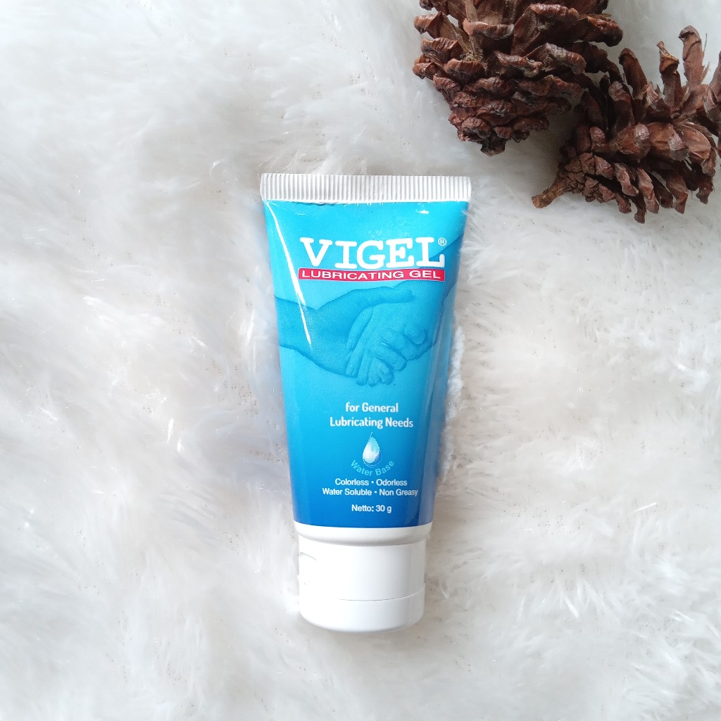VIGEL | VIGEL TUBE 30GR | LUBRICATING GEL | GEL PELEMBAB | CAIRAN ALAMI | PELUMAS ALAMI | PERLINDUNG