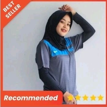 Jilbab Sport Bergo Sport Pet Hitam