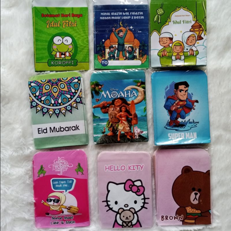 

AMPLOP THR LEBARAN KECIL 1 PACK ISI 10 PC | AMPLOP THR LUCU