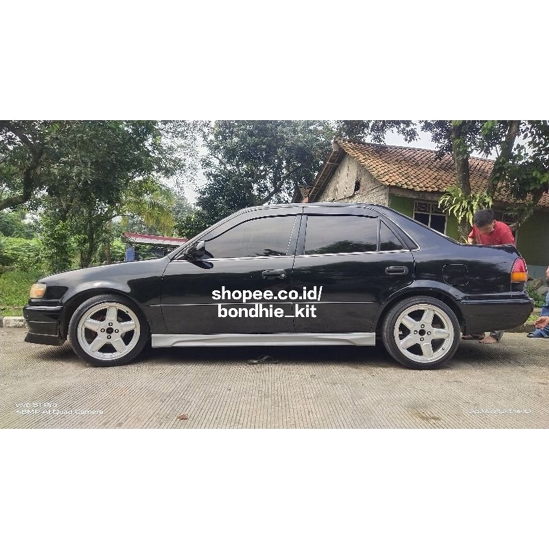 jual bodykit samping/side skirt all New Corolla