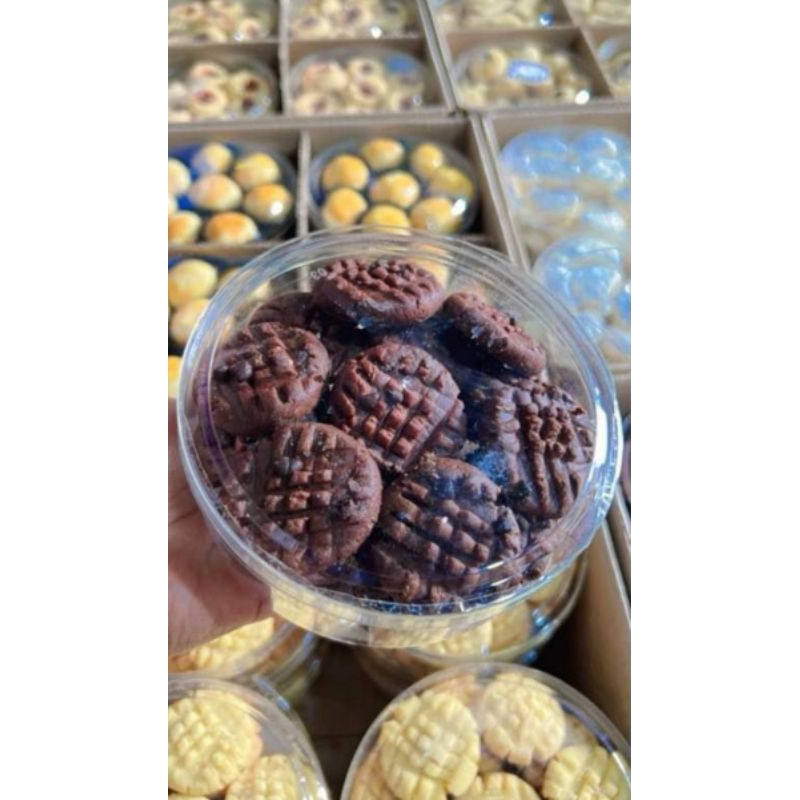 

coklat cookie/kue coklat lebaran