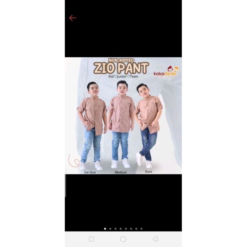 zio pant kakadede celana jeans kakadede