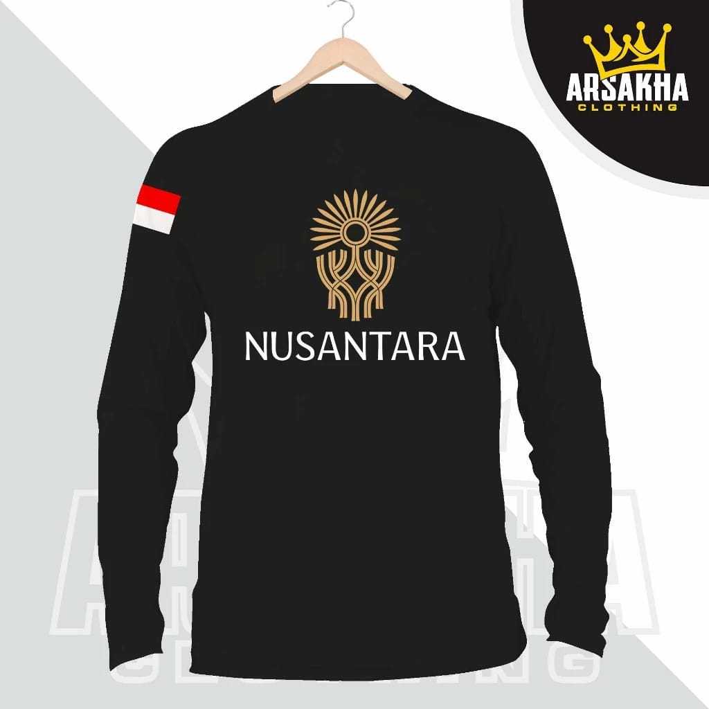 KAOS LENGAN PANJANG IKN/NUSANTARA TERBARU