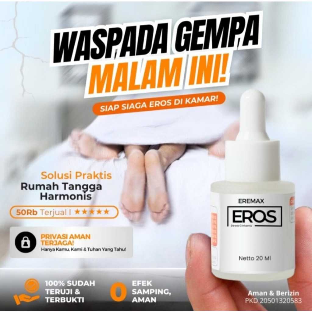 Obat Kuat ereksi Obat Tetes Eros Asli Original | Eros Dewa Cintamu