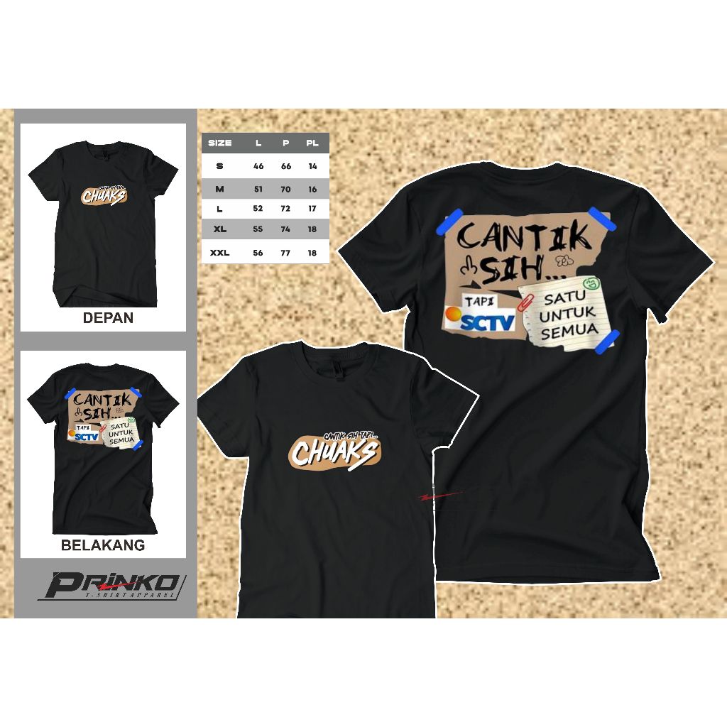 Kaos Distro Kata Kata Keren 2024 Sablon depan belakang Sablon Digital DTF