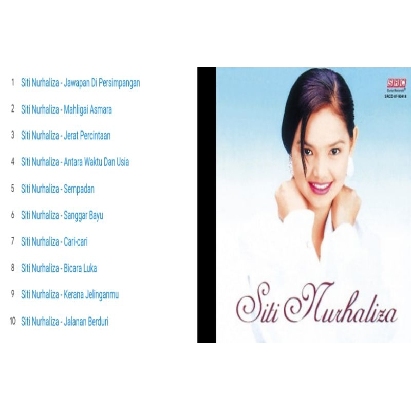 siti nurhaliza cd album 1996