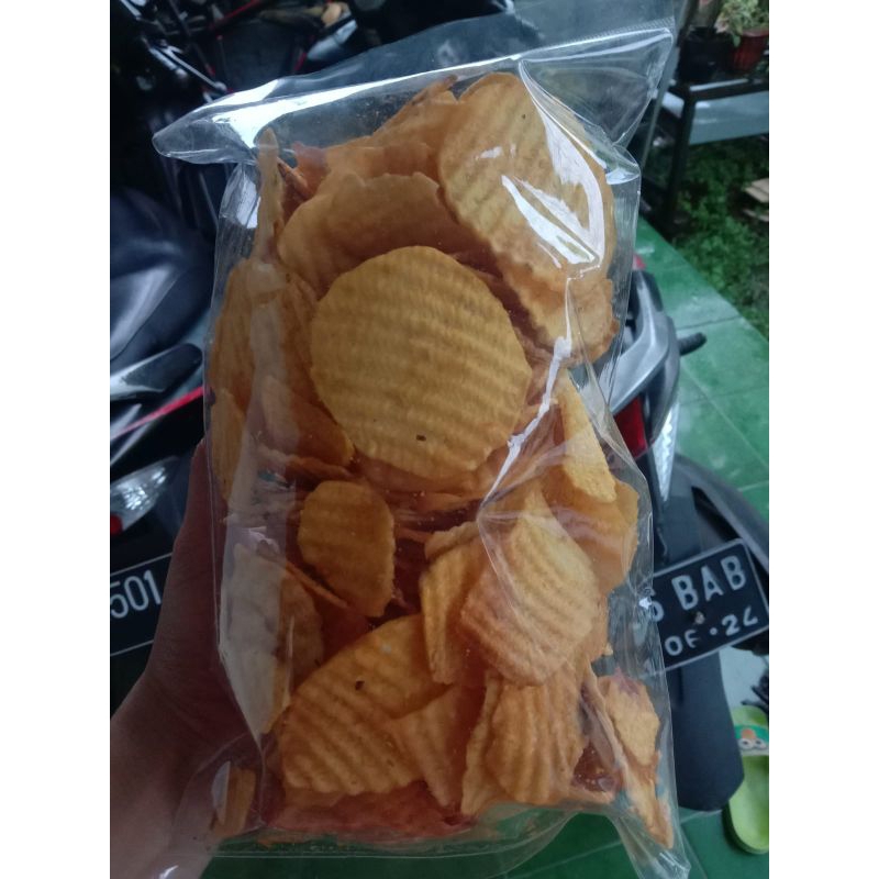 

keripik talas gelombang/keripik talas 250g