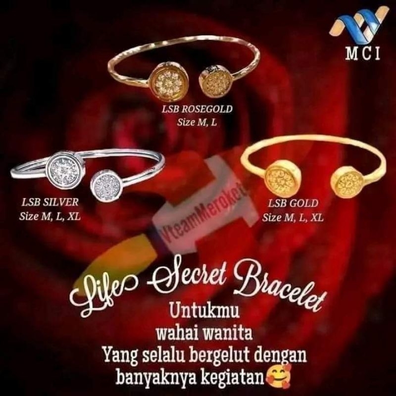 Gelang LSB Gold MCI Original