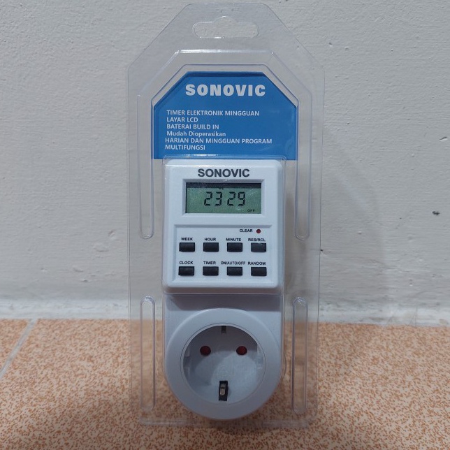 SOU Timer Digital Stop Kontak Listrik Stop Kontak Listrik Timer Digital Otomatis