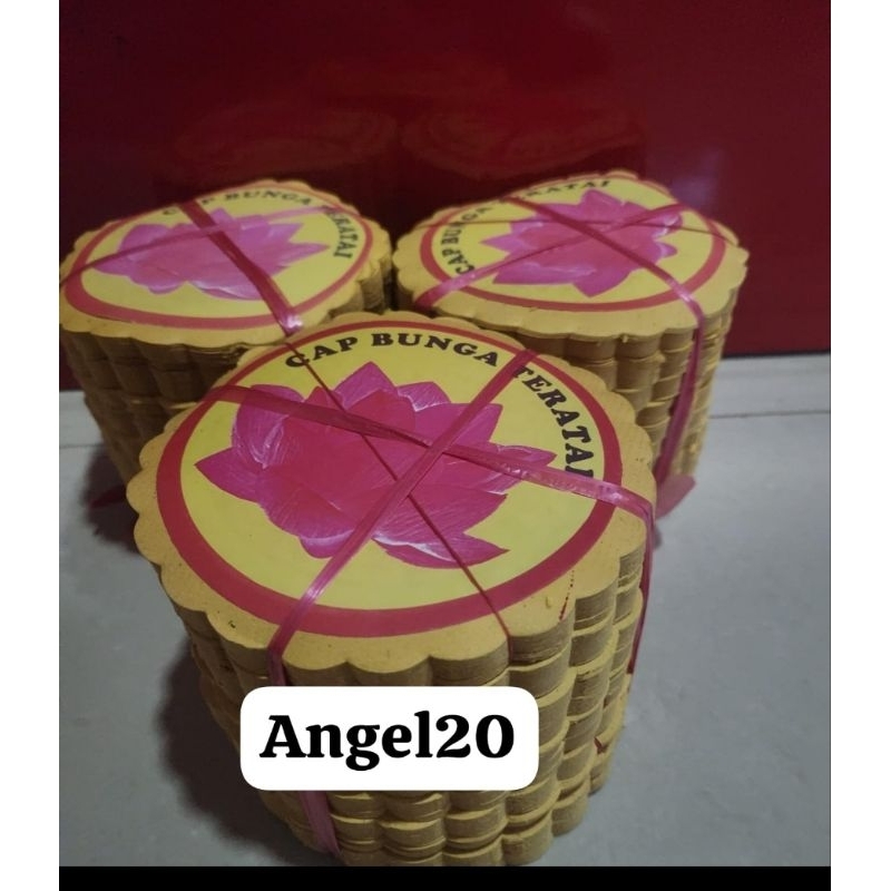 kertas sembahyang wang sen cap bunga teratai