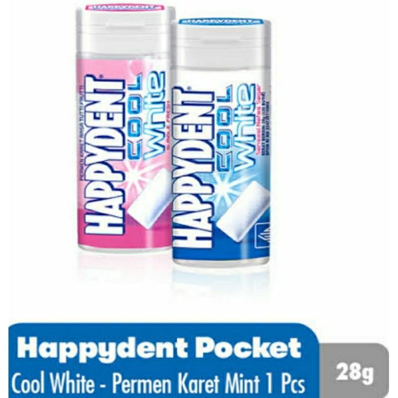 

permen karet happydent pocket