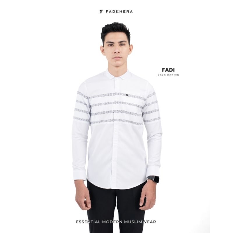 FADKHERA FADI - BAJU KOKO MODERN FADKHERA KEMEJA KOKO PRIA DEWASA