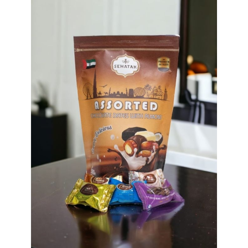 

Coklat Kurma Almond arab import asli original