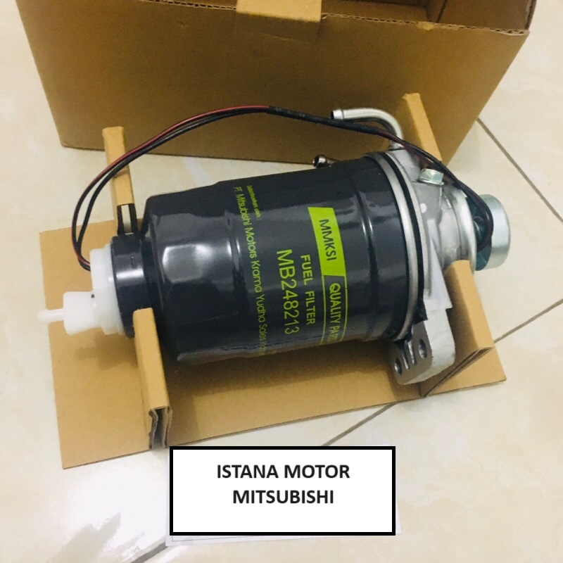 Fuel Filter Solar Assy Komplit Berikut Pompa Original Asli Mitsubishi L300 Diesel Kuda Diesel