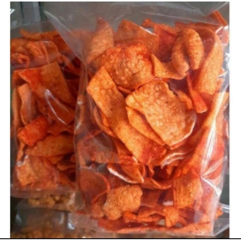 

TERMURAH KERUPUK SLONDOK BALADO 200 GRAM / SLONDOK PEDAS / SLONDOK PEDAS MANIS