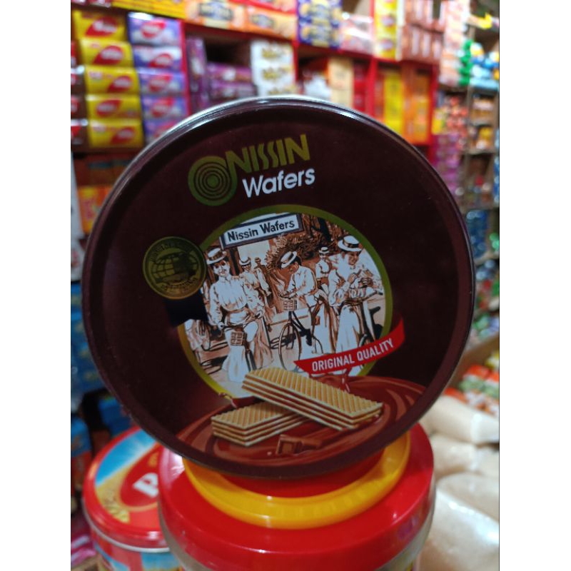 

nissin wafer kaleng