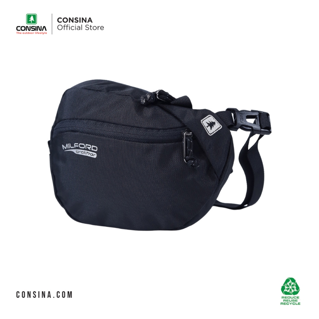 NEW ARRIVAL Consina Milford Brother Tas Selempang Kecil Tas Pinggang Sling Bag Outdoor Pantai Travel