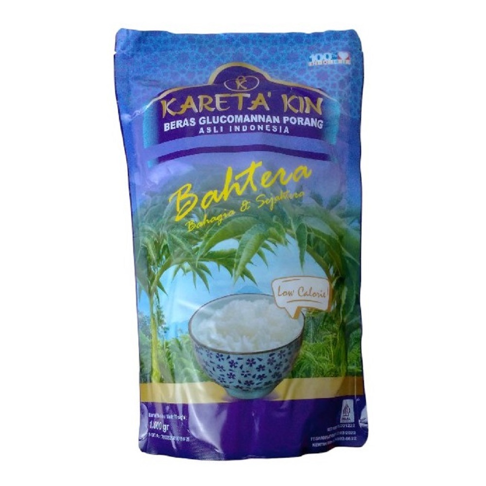 

BERAS PORANG BAHTERA KARETA KIN 1KG