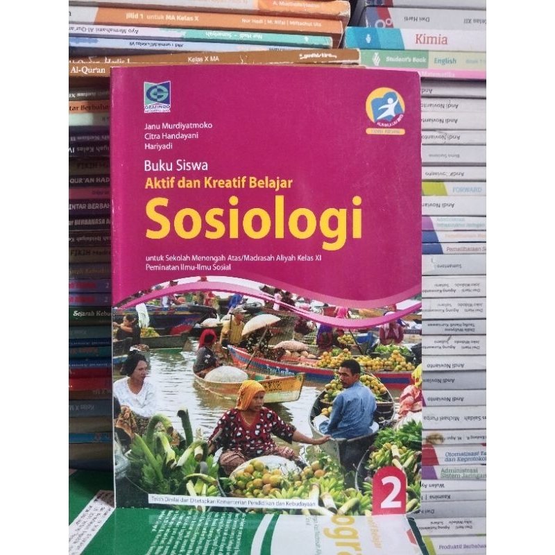 buku sosiologi kelas 11/XI/2 sma ma grafindo revisi