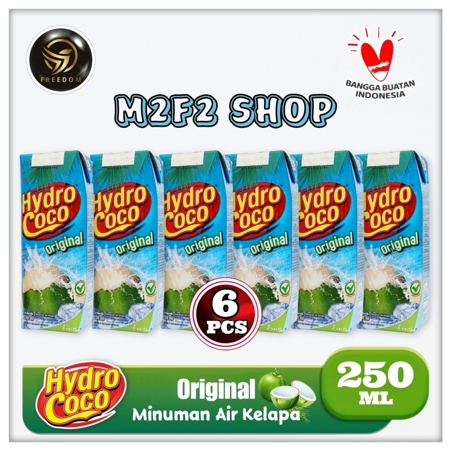 

Minuman Air Kelapa Hydro Coco Original - 250 ml (Kemasan 6 Pcs)