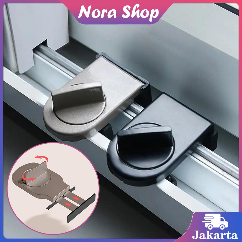 Kunci Jendela Sliding Baby Safety Lock Kunci Jendela Minimalis Alat Child Safety Kunci Jendela Kaca