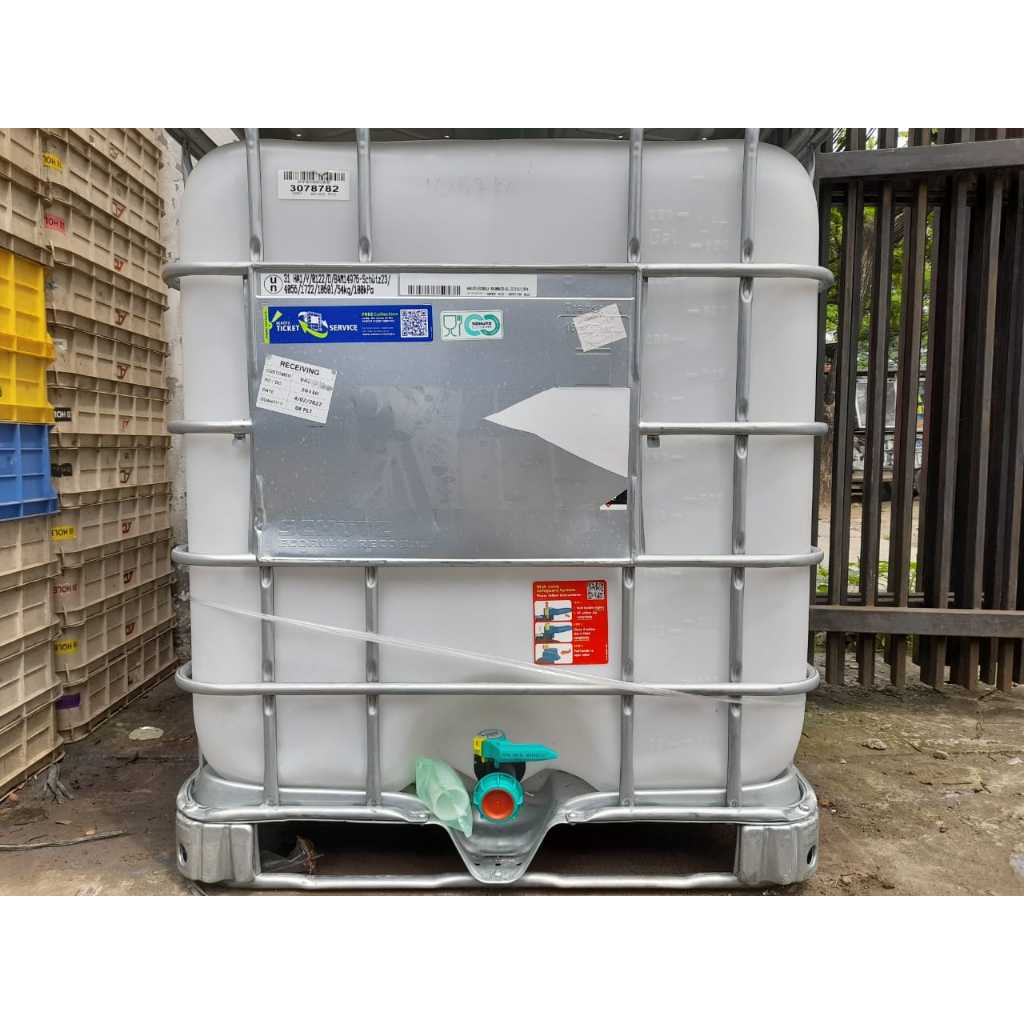 Kempu 1000Liter bekas seperti baru tank Tandon Penampungan Air Toren Air 1000l