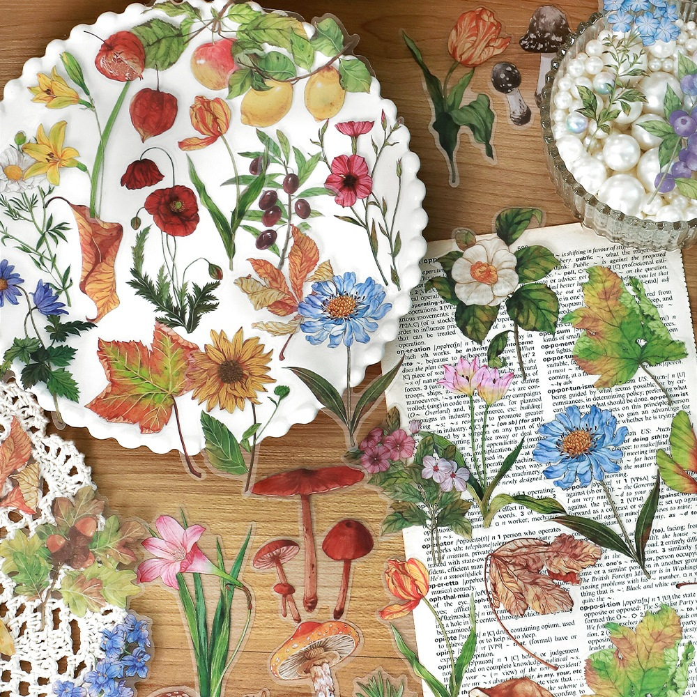 

[HARU] Writing Poetry in the Mountains Series Sticker Pack DIY Journaling Scrapbook Diary Aesthetic