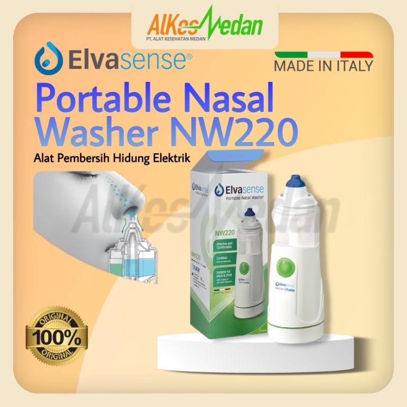 PORTABLE NASAL WASHER ELVASENSE - NW220 ALKES MEDAN ALAT KESEHATAN MEDAN