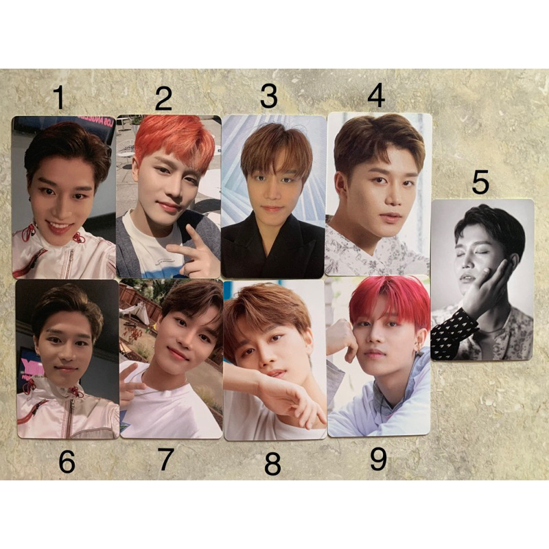 [ OFFICIAL ] PHOTOCARD NCT 127 MOON TAEIL