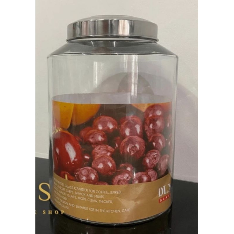 Toples kaca Toples kerupuk Toples DLX Toples kue Toples makanan