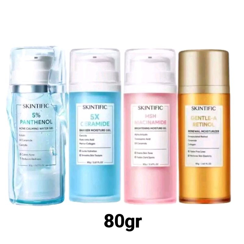 ( Toserba ) Skintific Moisturizer 80gr ( kemasan besar )