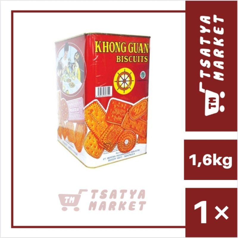

[PROMO RAMADHAN] KHONG GUAN BISCUIT WAFER KALENG LEGENDARIS