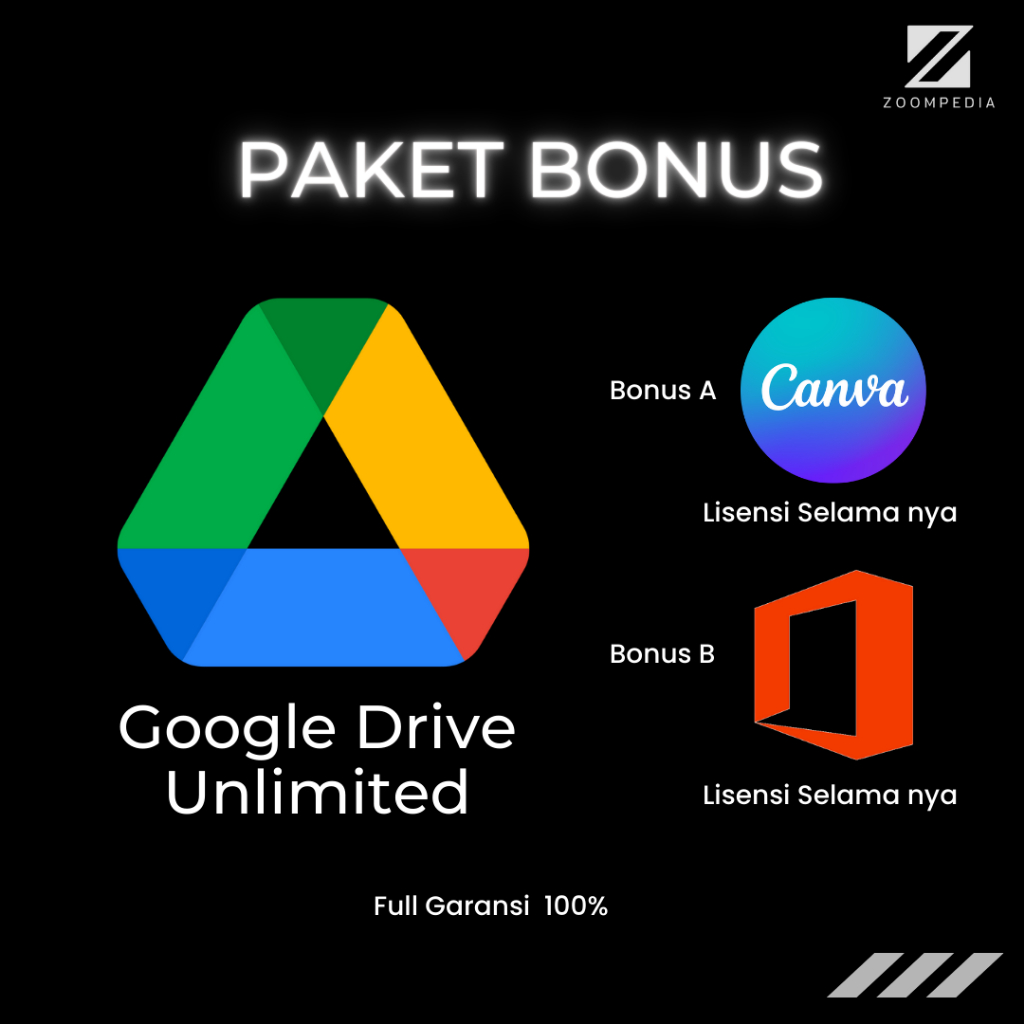 [PAKET BONUS] Google Drive Paket Bonus A dan B
