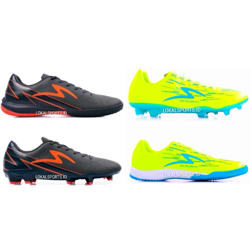 SEPATU BOLA SPECS LIGHTSPEED REBORN FG IN - LS REBORN FG IN 100% ORIGINAL - SPECS LIGHTSPEED 3 FG