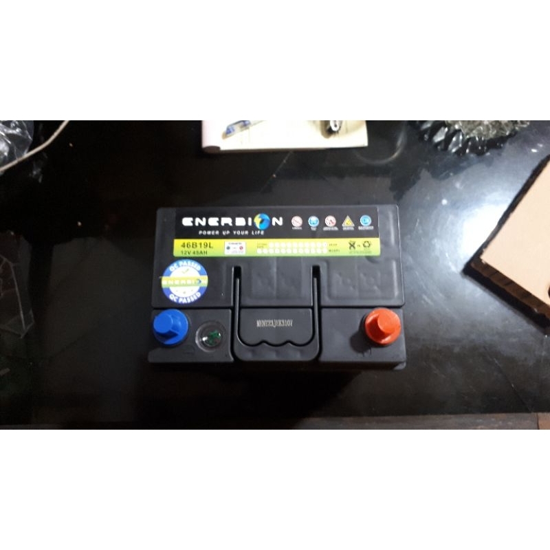 Aki Enerbion MF Jazz,Calya,Agya,Alya 46B19L/NS40ZL,12V-45AH. Kering