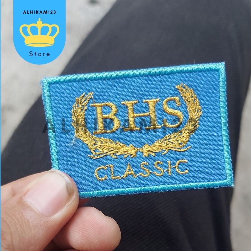 Label Bordir BHS CLASSIC