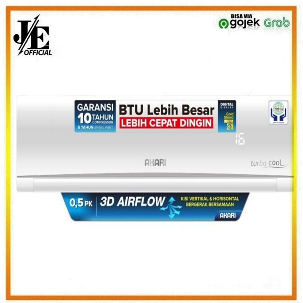 Ac Akari 1/2 Pk + Pasang Akari A-05tc88 Low Watt 400w