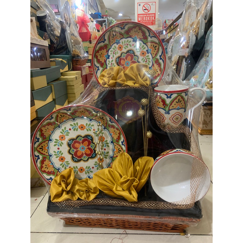 

parcel sango motif bunga