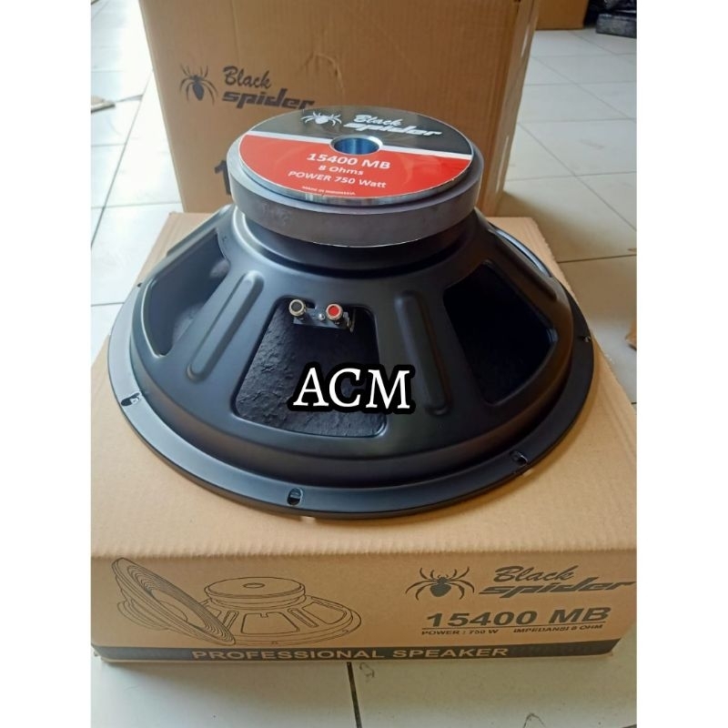 SPEAKER COMPONENT BLACK SPIDER BS15400MB SPEAKER 15 INCH MID BASS FULL RANGE