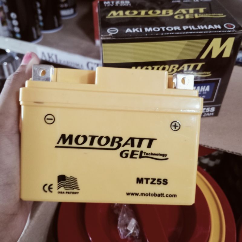 AKI ACCU MOTOBATT MTZ5S YTZ5S GTZ5S NANOGELL MOTOBATT GEL