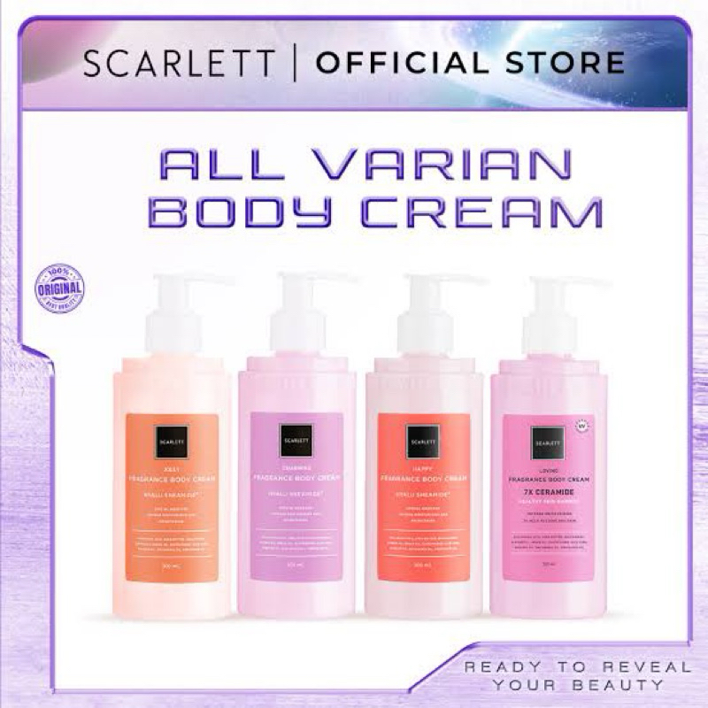 BODY CREAM SCARLETT