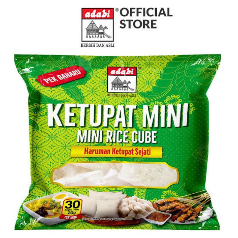 

Adabi Ketupat Mini Instant isi 30(Makanan Instant)