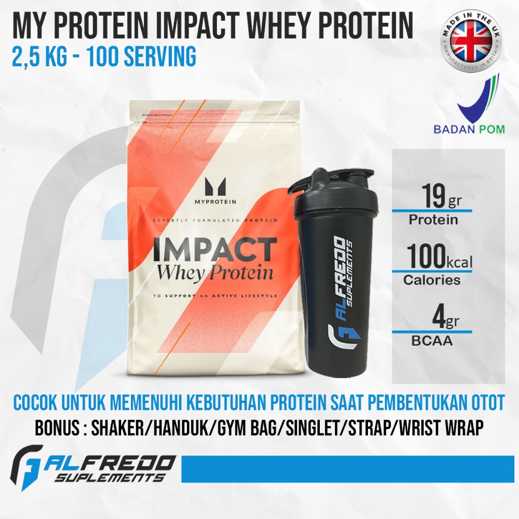 Myprotein Impact Whey Protein 2,5 Lbs Whey Protein My Protein Impact Whey