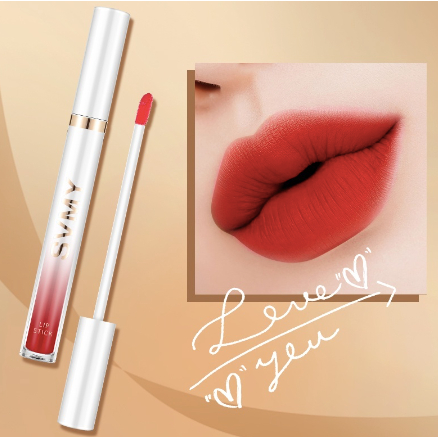 ❤LOLA❤ LIPCREAM SVMY PANJANG PUTIH | LAMEILA SVMY 1056 Lipstik Cair Lip Glaze Lipstick Waterproof da